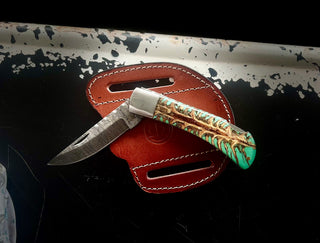 Kyle's Damascus 4" Closed