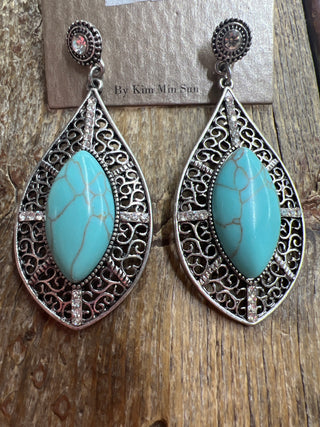 Thirsty Bird Desert Willow Drop Earrings