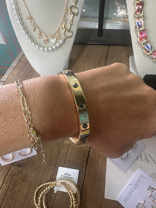 Meghan Browne Klyde Black Diamond Bracelet