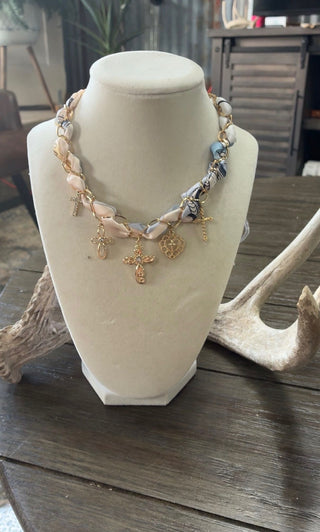 Meghan Browne Avril Cream Necklace