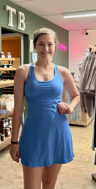 Aqua Splash Athletic Dress