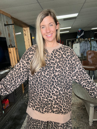 Wildly Cozy Taupe Sweatshirt