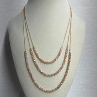 Meghan Browne Arkin Pink Necklace
