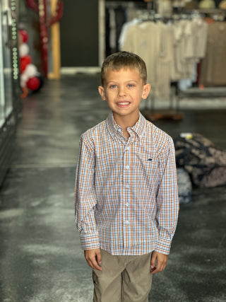 Properly Tied Boys Maize Sportshirt