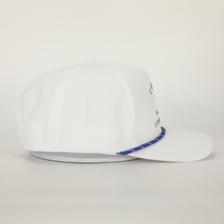 Cowboy Country Club Horse Roped Hat White