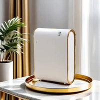 Luxury Sleek Gold Home Diffuser: Black and Gold