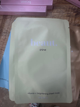 Shine Face Sheet Mask