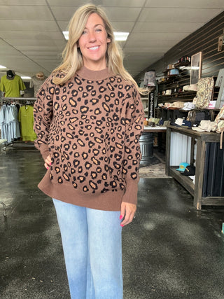 Wild Thang Leopard Sweater