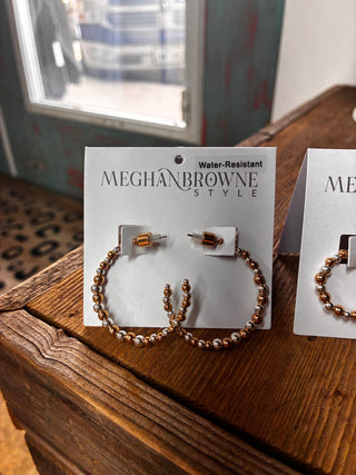 Meghan Browne Spirit Gold Silver Earrings