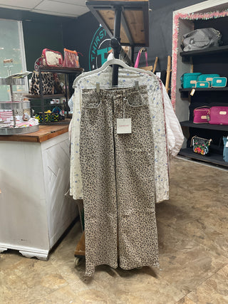 Suri Leopard Jeans