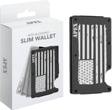 RFID Blocking Minimalist Scratch Resistant Slim Credit Card: Patriotic