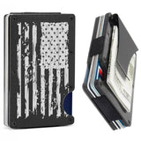 RFID Blocking Minimalist Scratch Resistant Slim Credit Card: Carbon