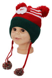 Kids Christmas Led Ear Cover Chin Strap Beanie: ASSORTED / ONE SIZE