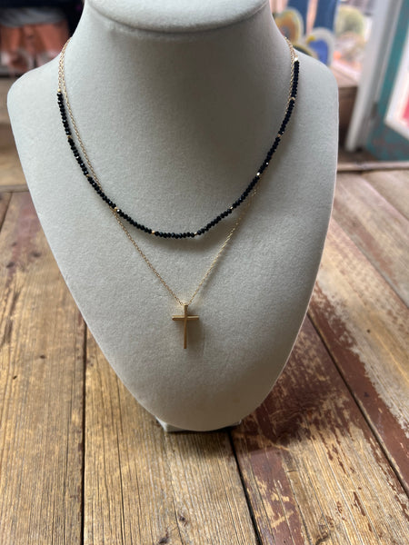 Meghan Browne Fro Black Necklace