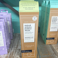 Voesh Sugar Scrub+Bubble Wash