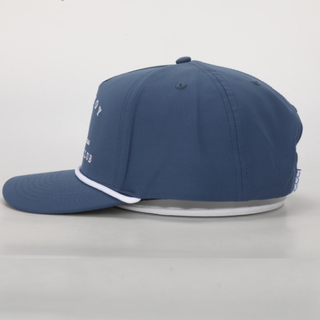 Cowboy Country Club Golfer Roped Hat Navy