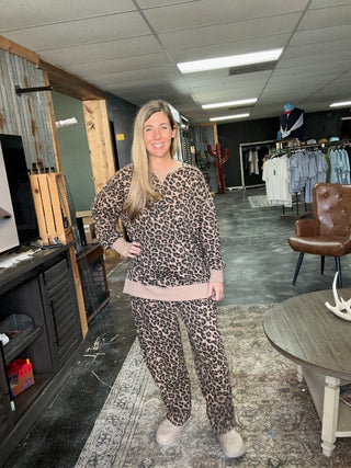 Wildly Cozy Taupe Sweatpants