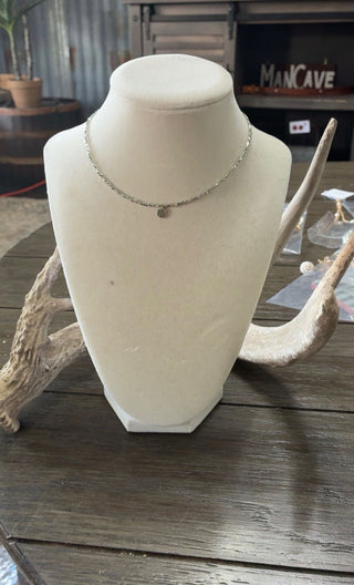 Meghan Browne Bitsy Silver Necklace