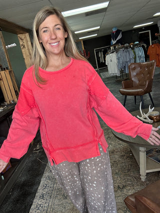 Rosy & Cozy Sweater