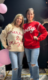 Merry & Bright Cursive Sweater