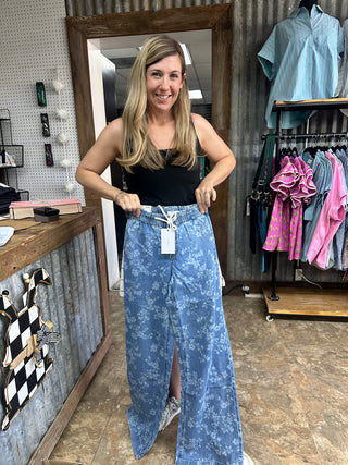 Vervet Vintage Floral Pants