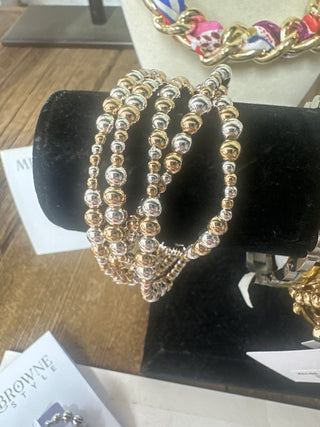 Meghan Browne Marco Gold Silver Bracelet