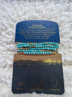 Stone Wrap Bracelet/Necklace