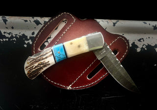 Kipp's Damascus Blade 4" Closed