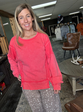 Rosy & Cozy Sweater