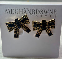 Meghan Browne Tandy Black Earring
