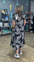 Scribble Scrabble Dress