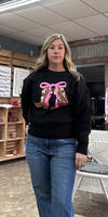 Boots & Bows Sweater
