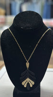 Meghan Browne Fulta Black Necklace