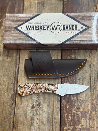 Tooled Leather Mini Skinner