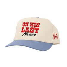 On his last nerve trucker hat