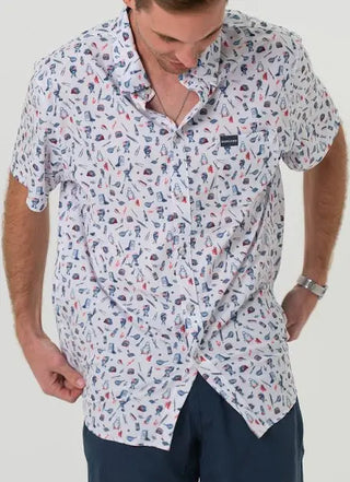 Burlebo Button Up - Grill Master