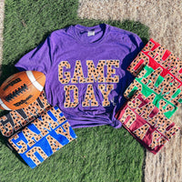 Game Day Cheetah Black and Red only