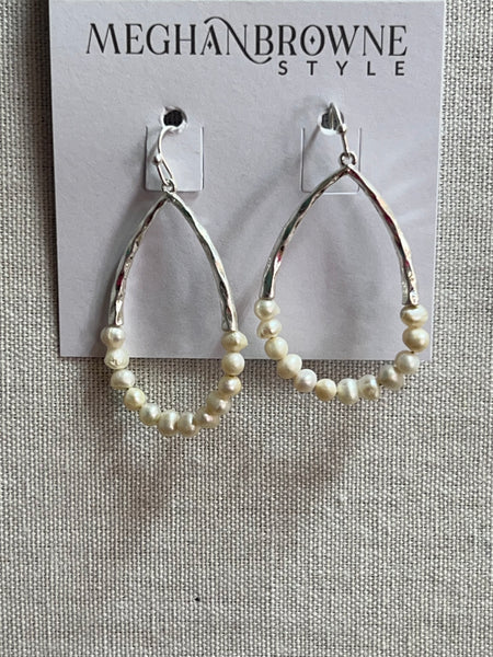 Meghan Browne Taylor Pearl Earring