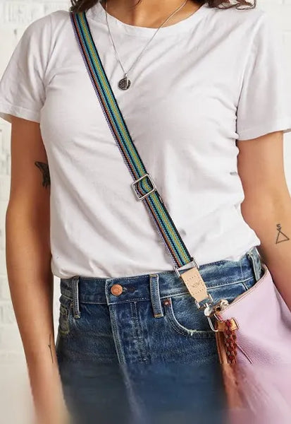 Consuela Slim Crossbody Strap Black