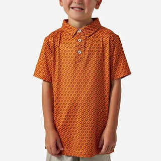 Youth Burlebo Vintage Helmets Orange