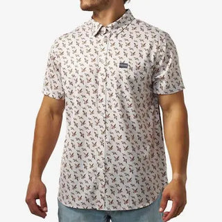 Burlebo Button Up Mallards Flying In
