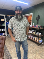 Marsh Camo Button Down