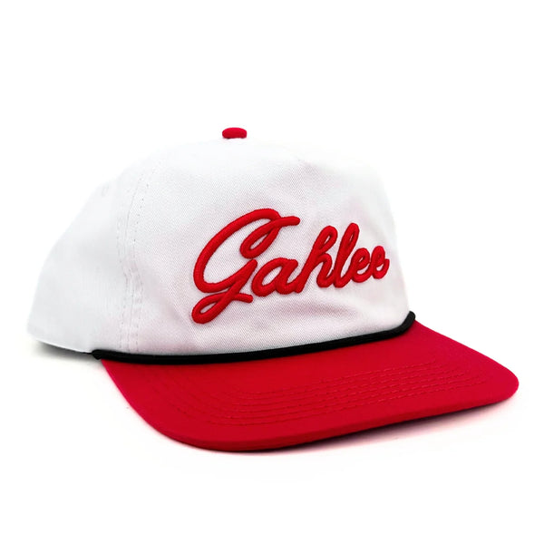 Gahlee Dirty Word Hat Cloth Red and White