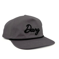 Dang Dirty Word Hat Cloth Grey