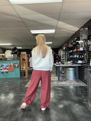 Cozy Cabin Plaid Pants