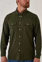 Burlebo Performance Western Shirt Mallard LS