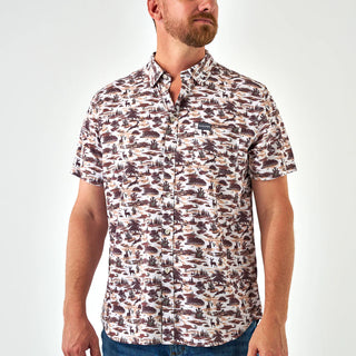 Burlebo Button Up - Brush Country