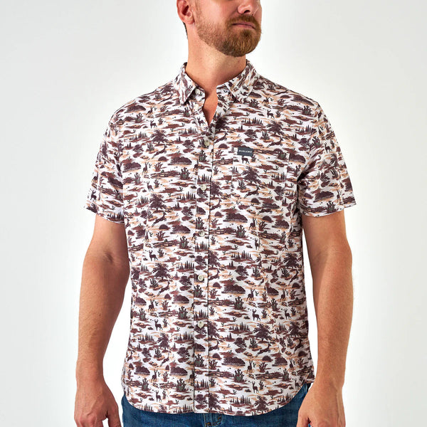 Burlebo Button Up - Brush Country