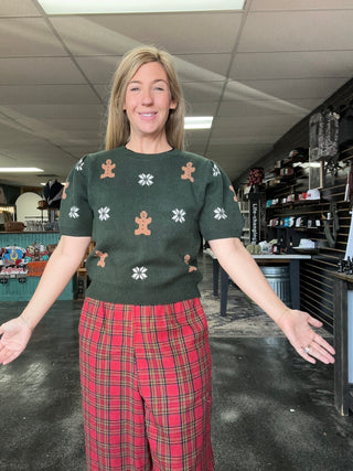 Oh Snap! Gingerbread Sweater