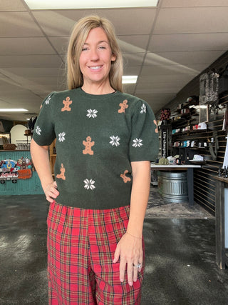 Oh Snap! Gingerbread Sweater